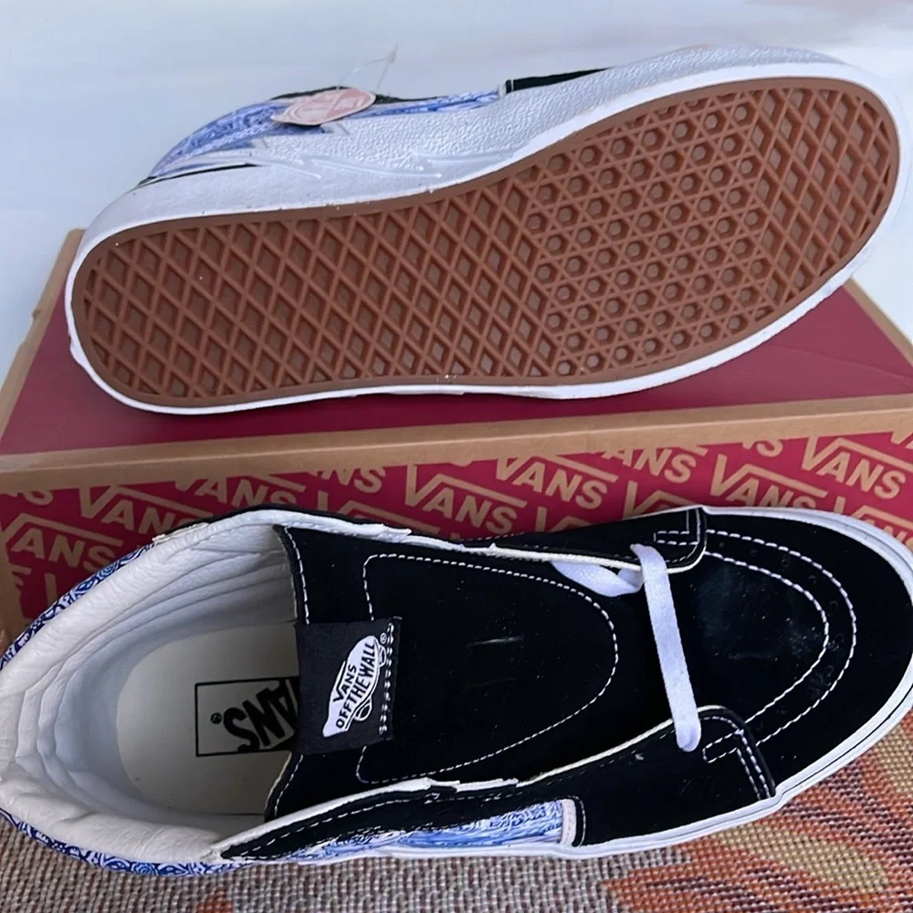 Vans WMNS Sk8-Hi Bolt Liquity Black VN0A5JIVBLK Sneakers